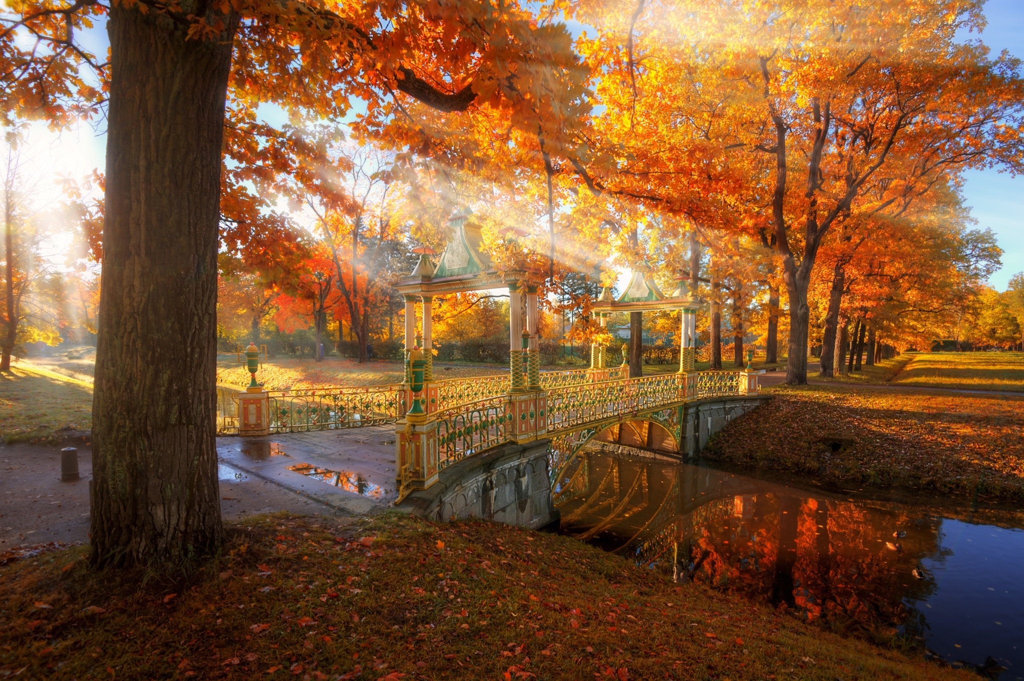 Осень в парках