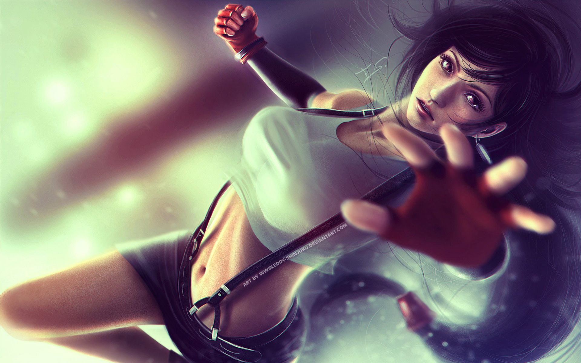 Обои tifa hoenix, art на рабочий стол. 