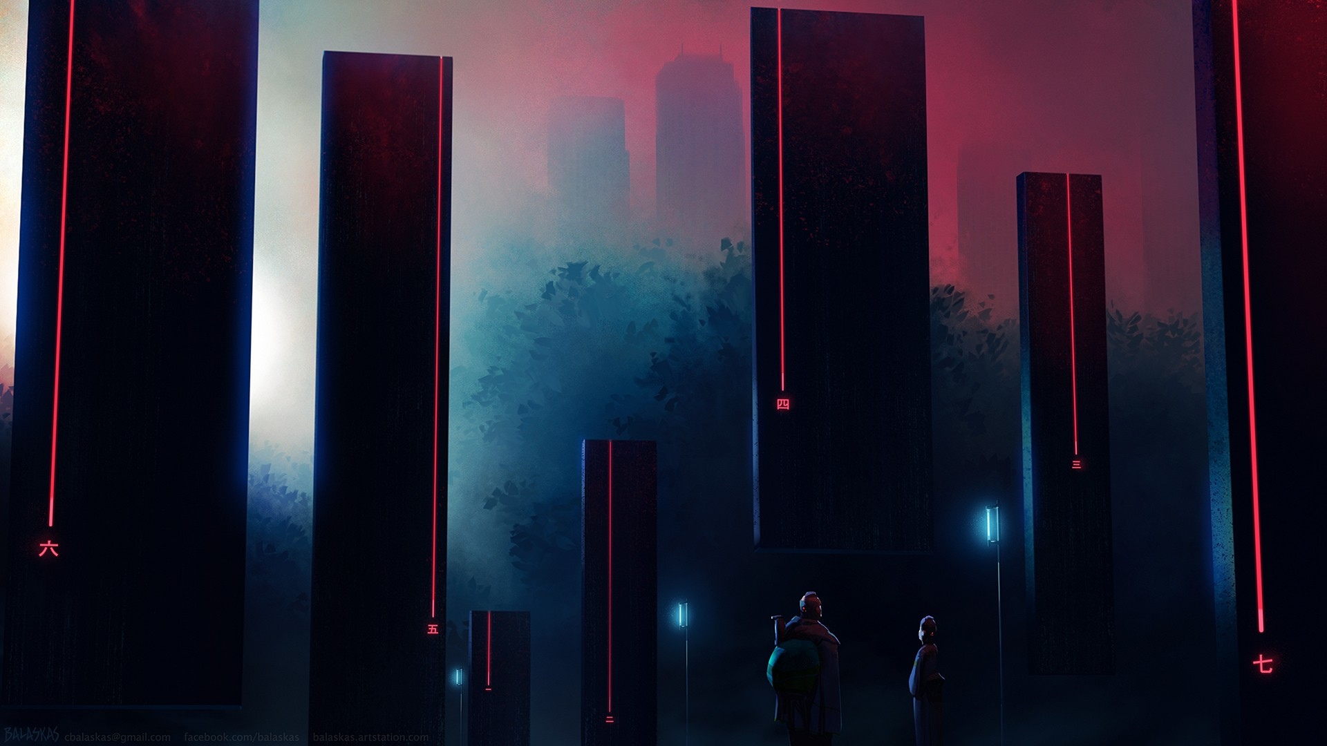 Wallpaper cyberpunk minimalism фото 16