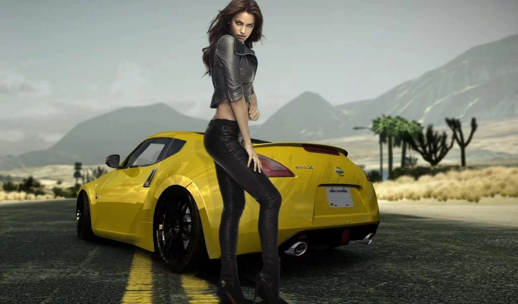 nissan, need for speed: the run, ирина шейк, пустыня