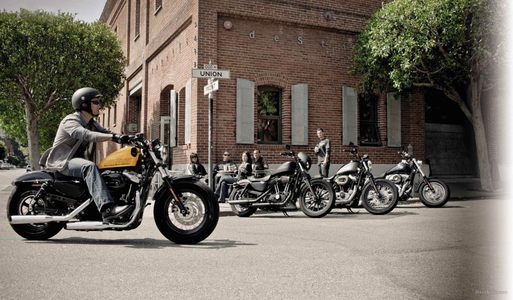 мото, Harley-Davidson, XL 1200 X Sportster Forty-Eight 2012, мотоциклы, moto, Sportster, motorcycle, XL 1200 X Sportster Forty-Eight, motorbike