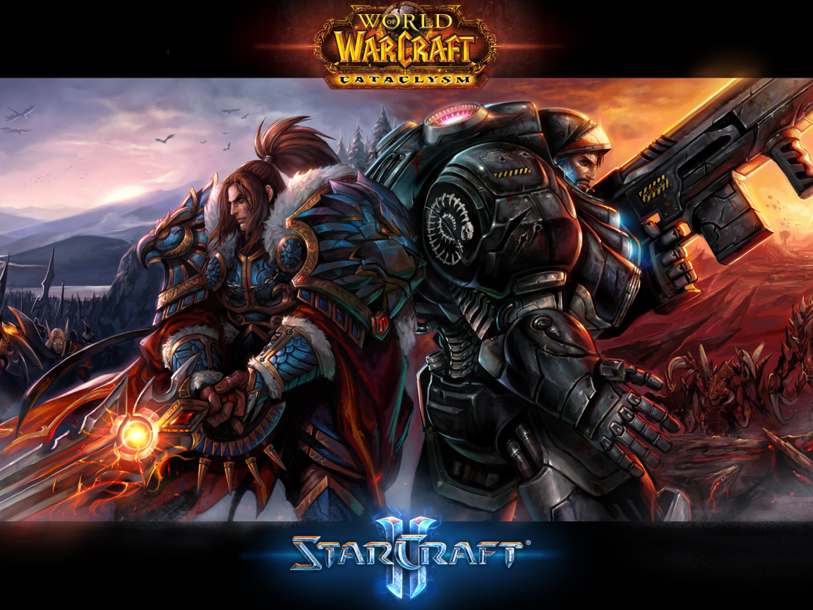 warcraft, starcraft, войны