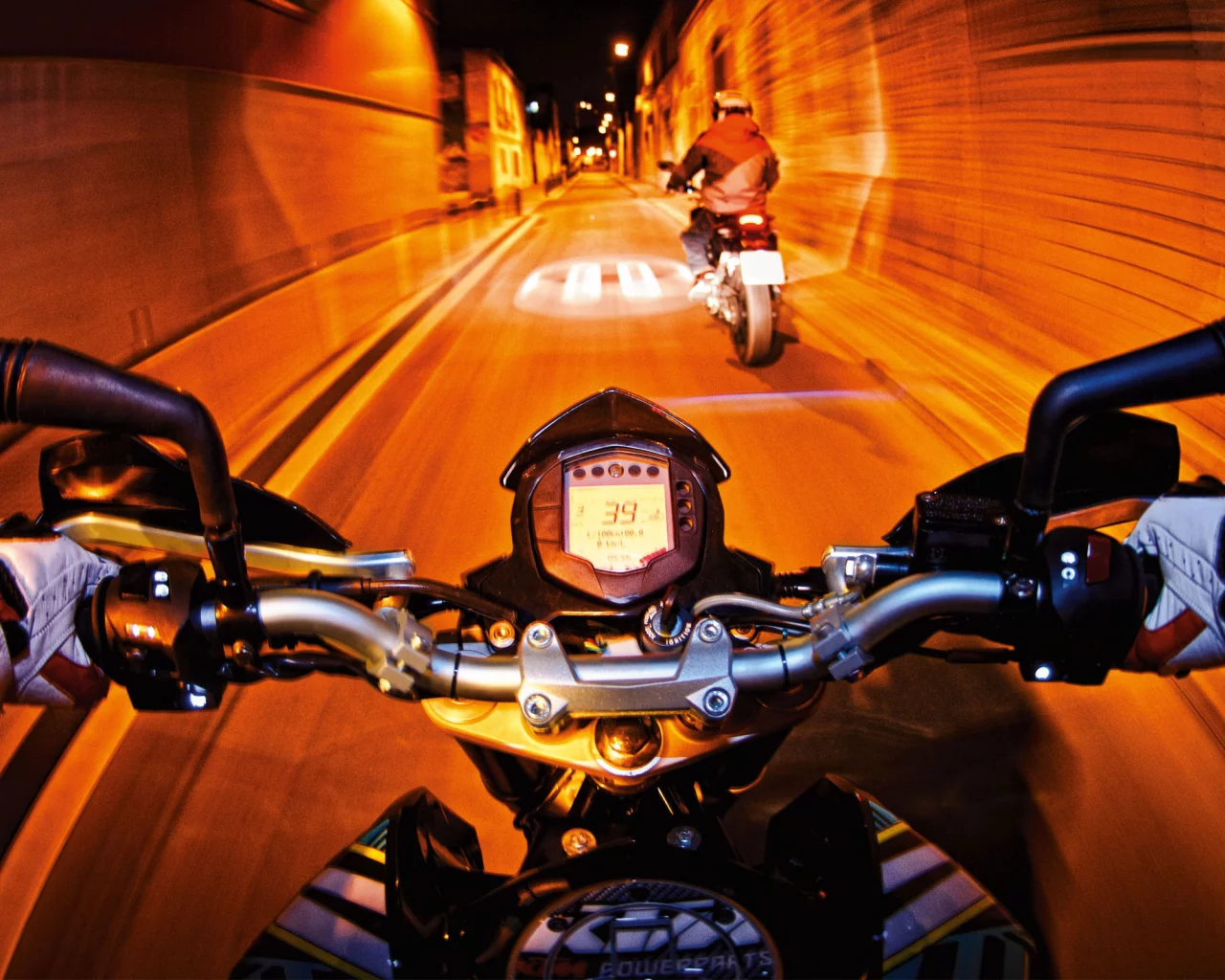 Руль мотоцикла KTM Duke