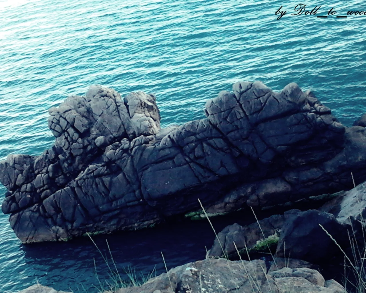 камень, природа, Море