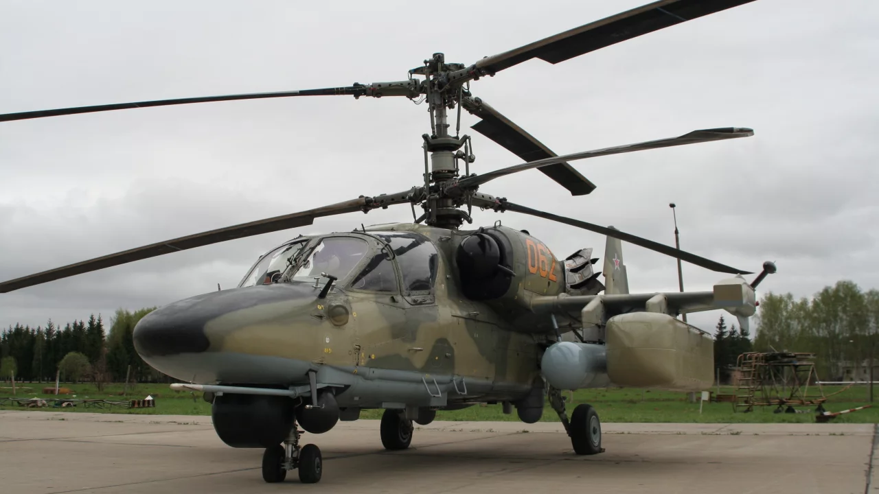 КА-52, аллигатор, лопасти, камов
