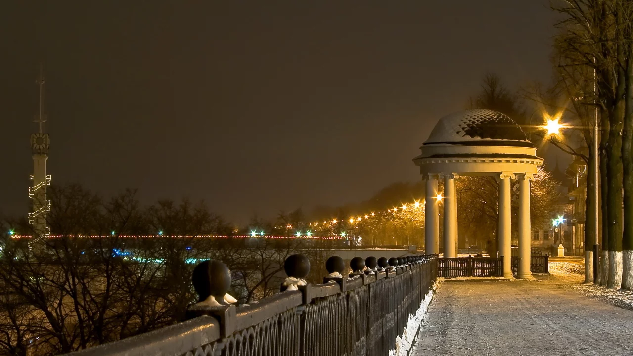 город, ночь, небо, свет