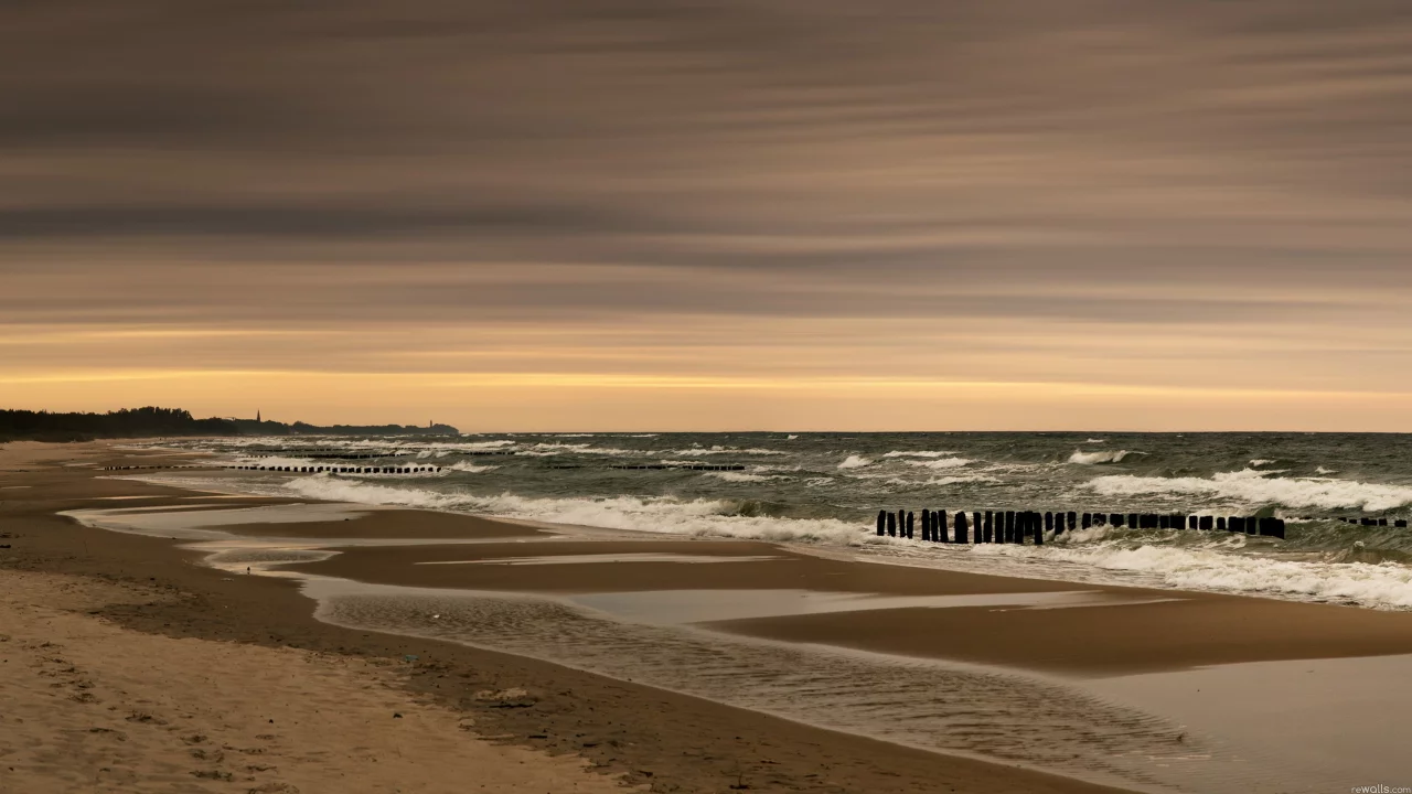 море, пляж, пейзаж