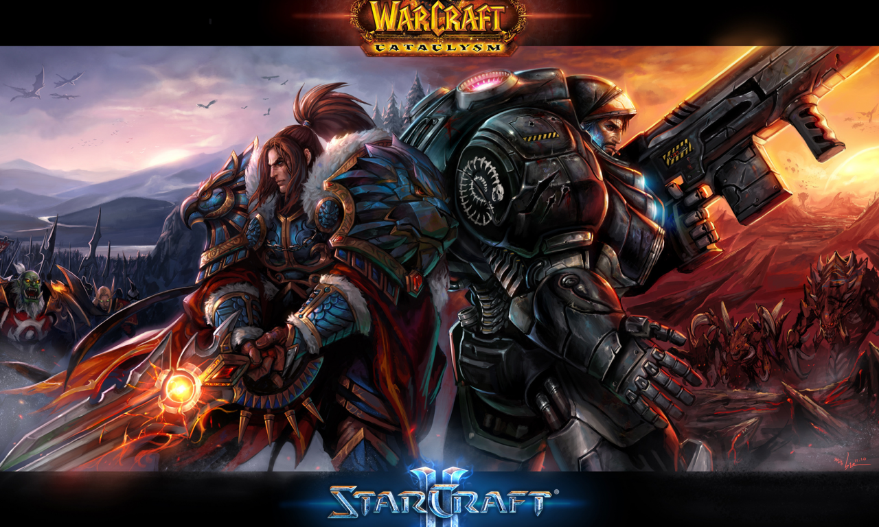 warcraft, starcraft, войны