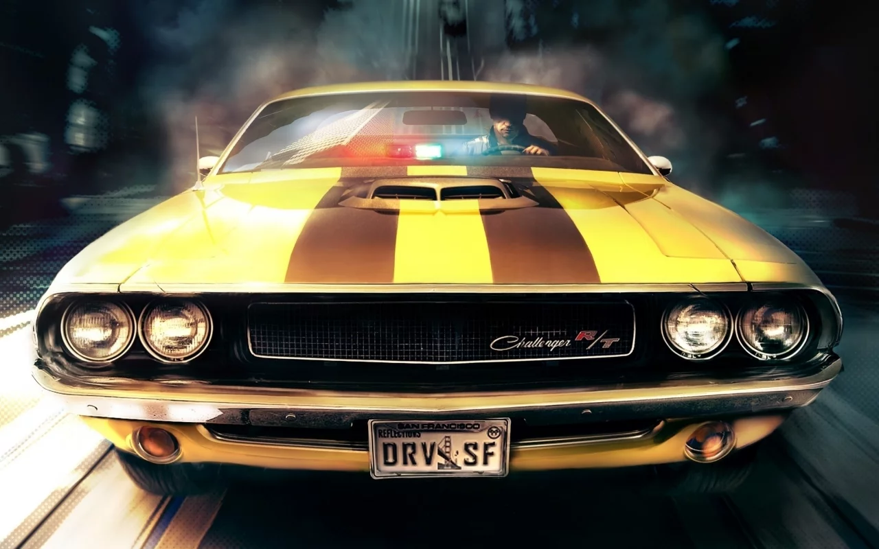 человек, games, номер, driver, san francisco, фары, бампер