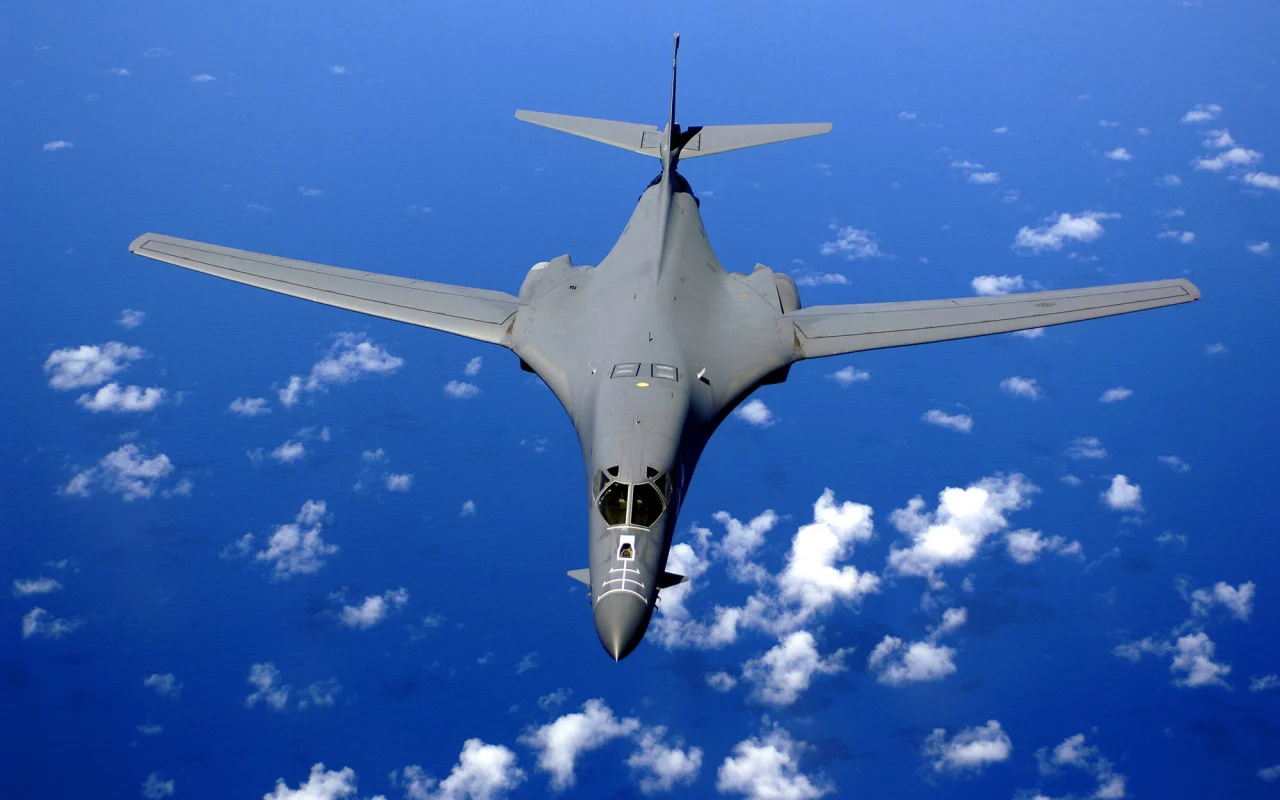вода, B-1B, ракетоносец