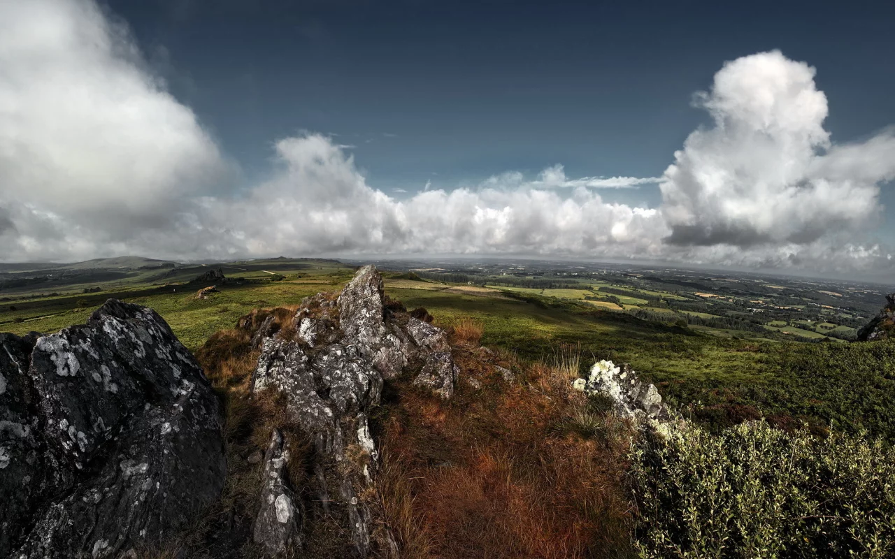 перспектива, камни, пейзаж