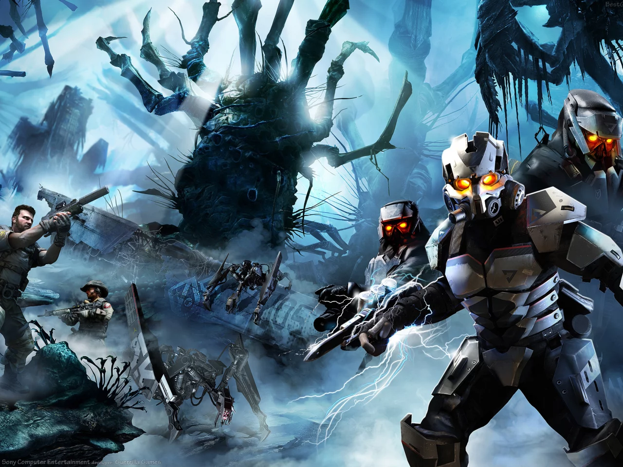 хелги, оружие, killzone, солдаты