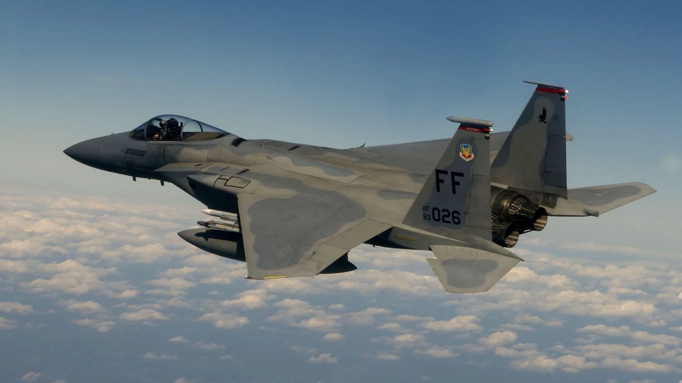 авиа, f-15, самолет