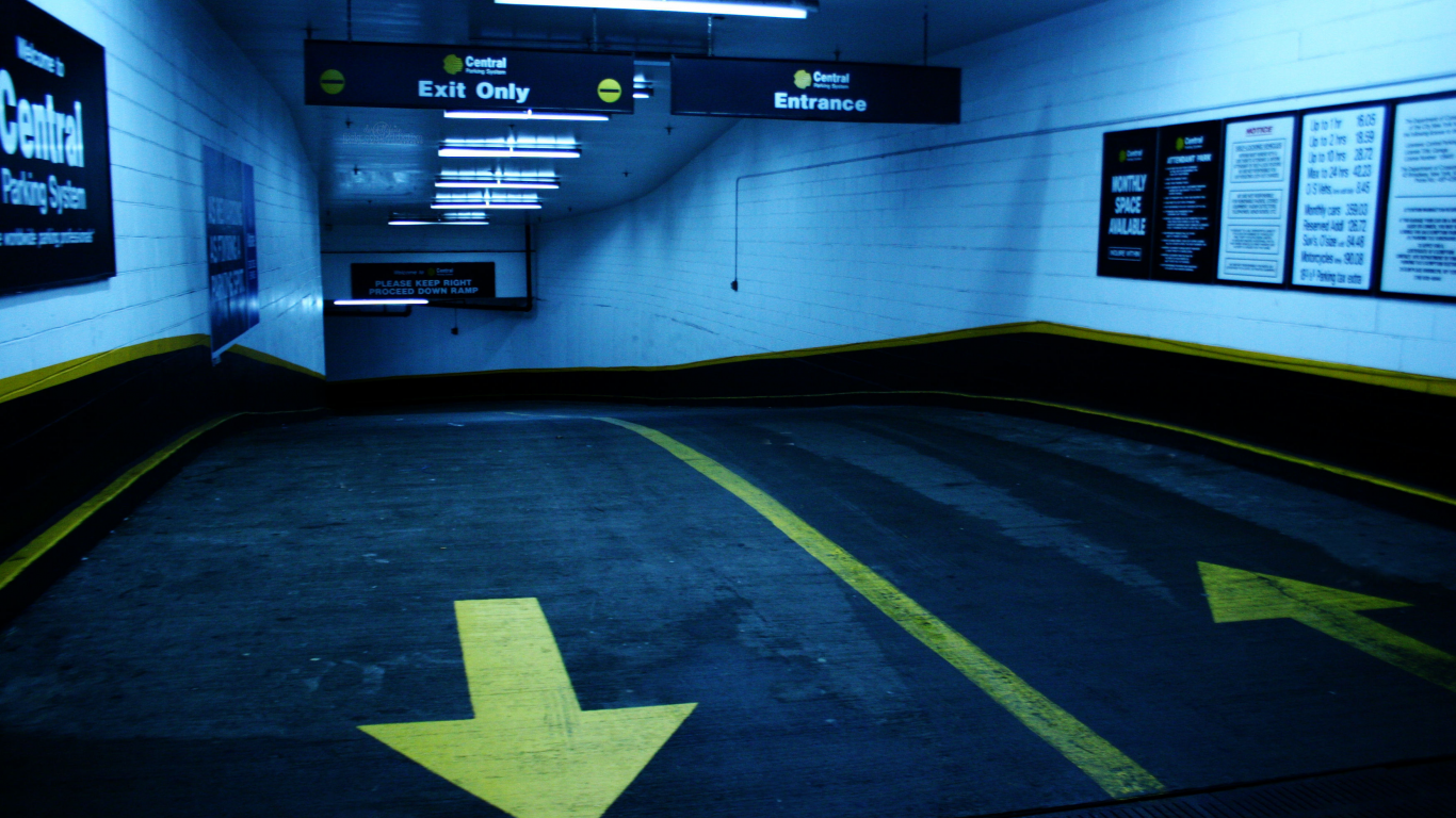 NYC, underground, blue