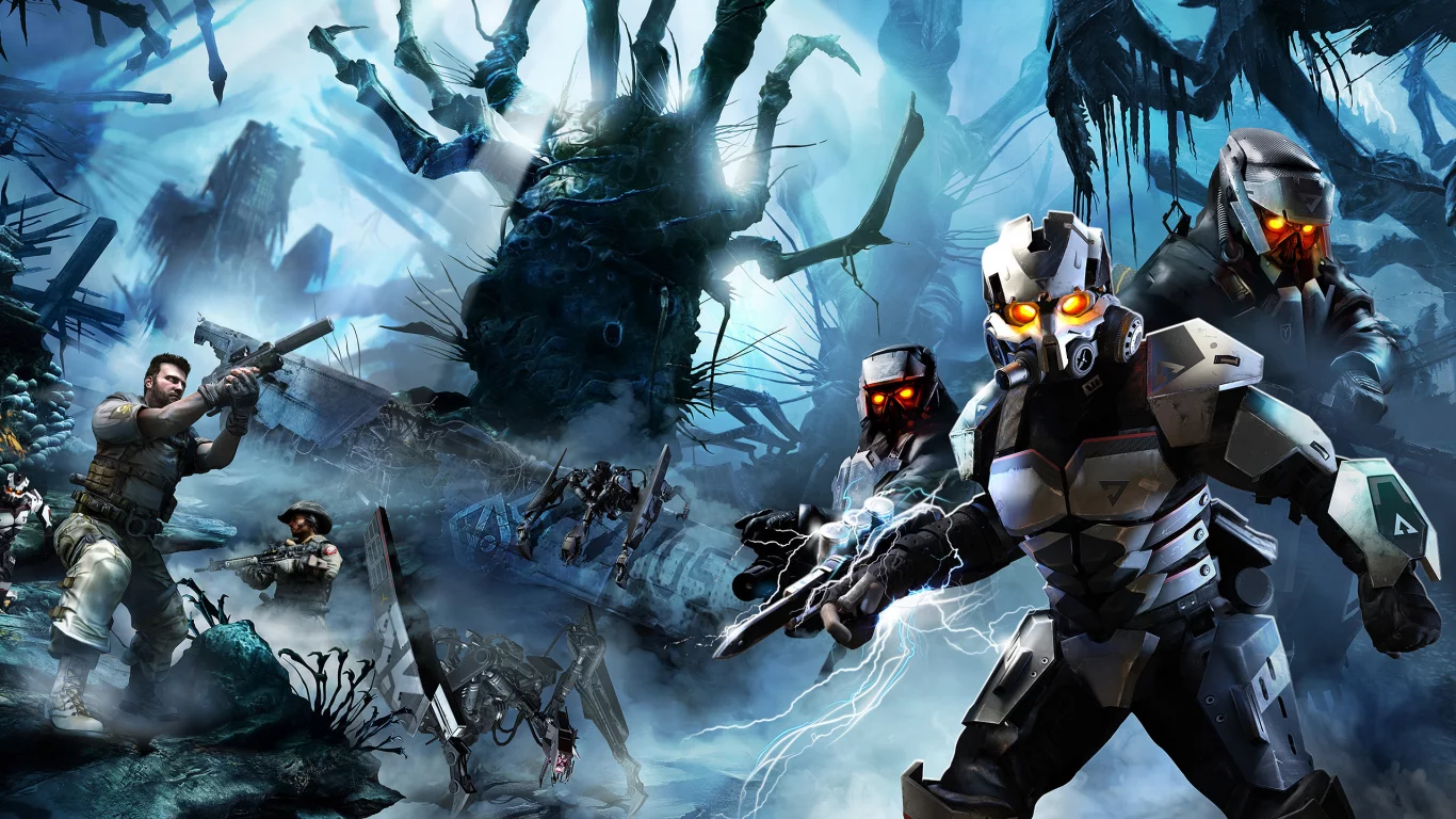 хелги, оружие, killzone, солдаты