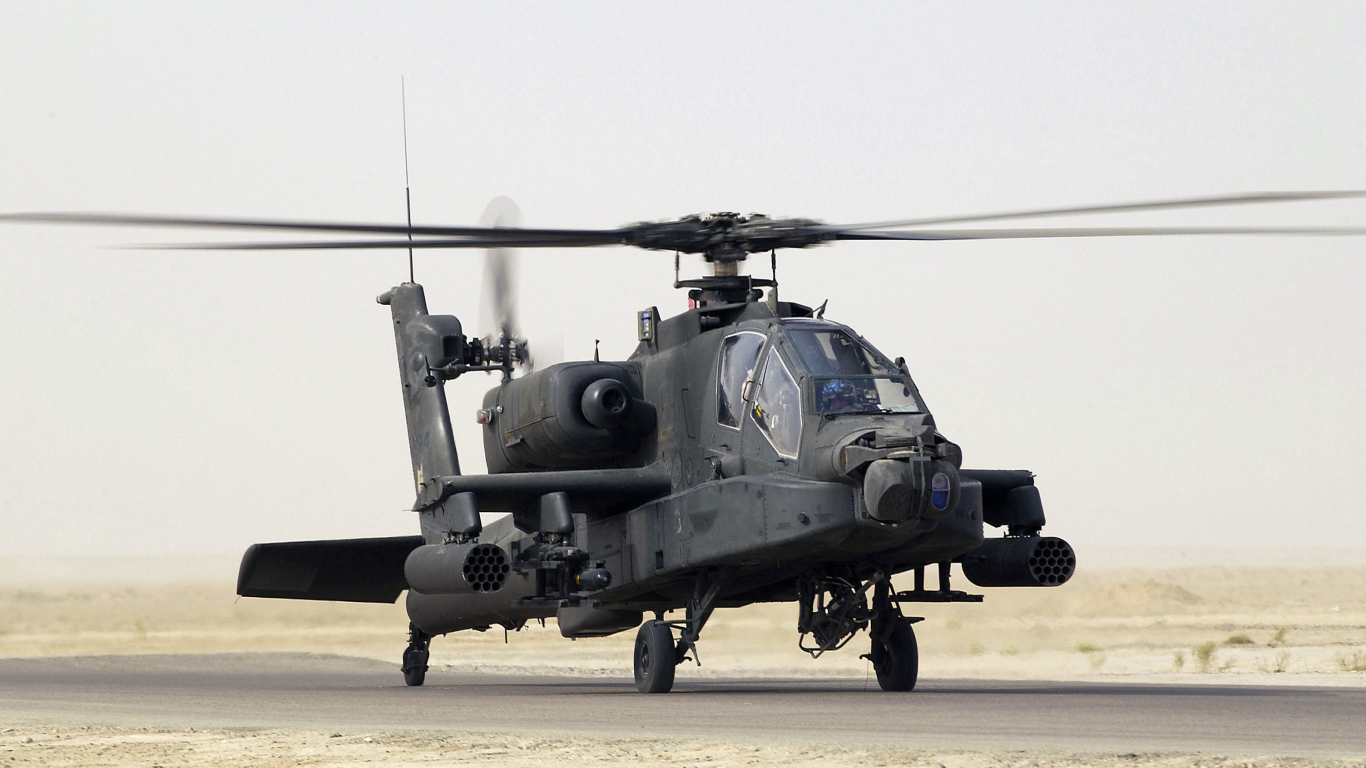 Apache, вертолёт, AH-64