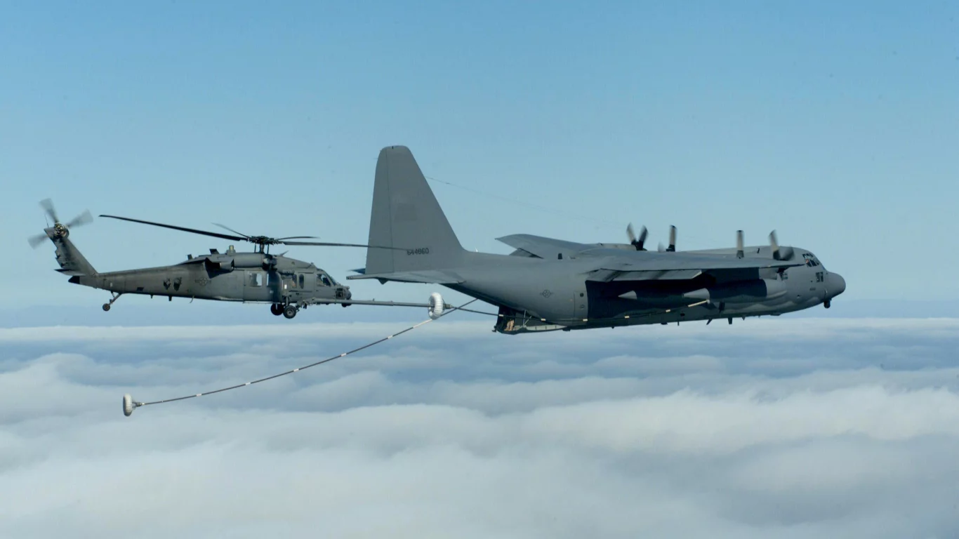 полёт, дозаправка, HH-60