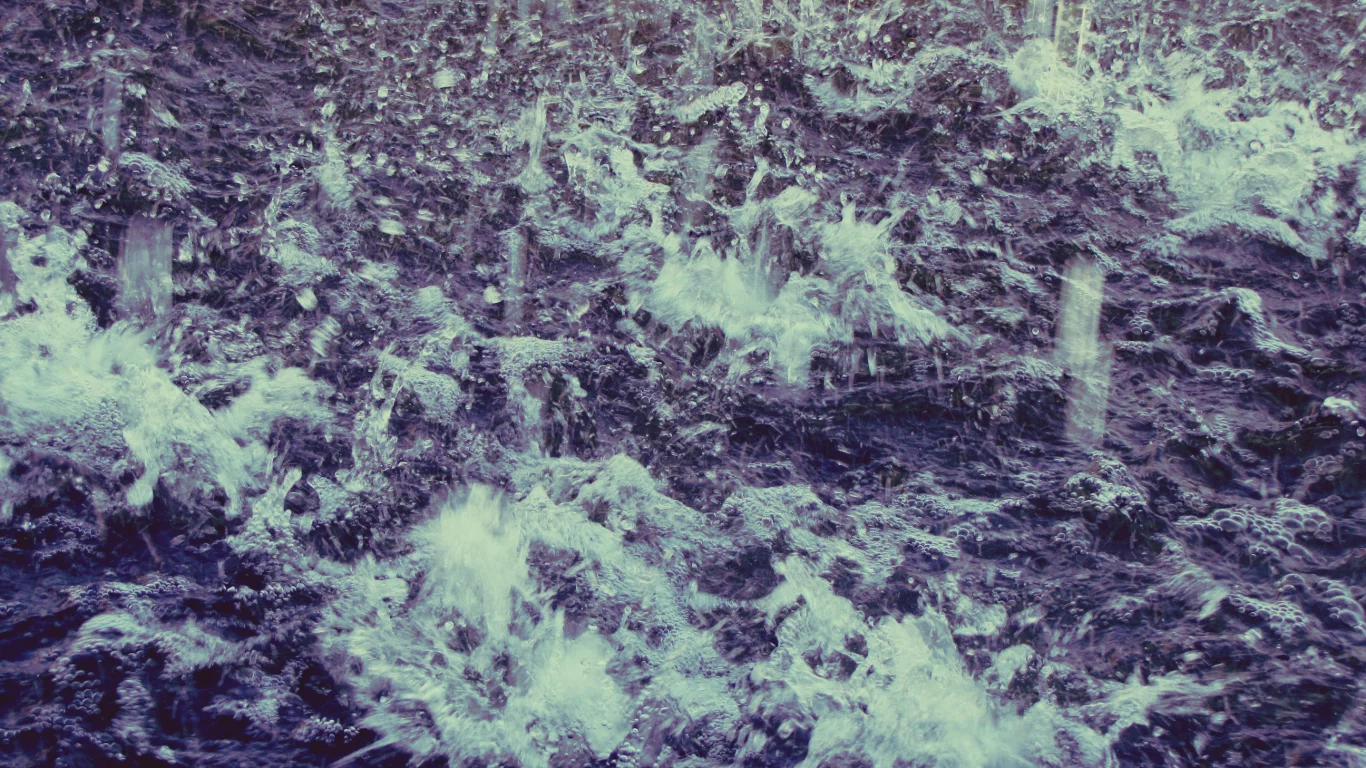 эффект, фонтан, макро, капли, Вода