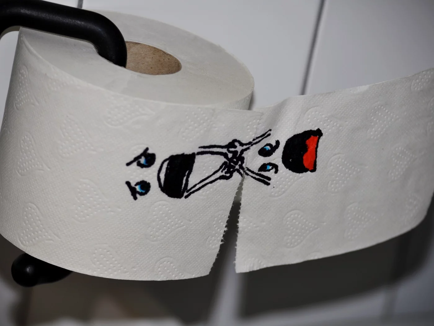рулон, рисунок, макро, юмор, бумага, изображение, creativ, креатив, прикольные
