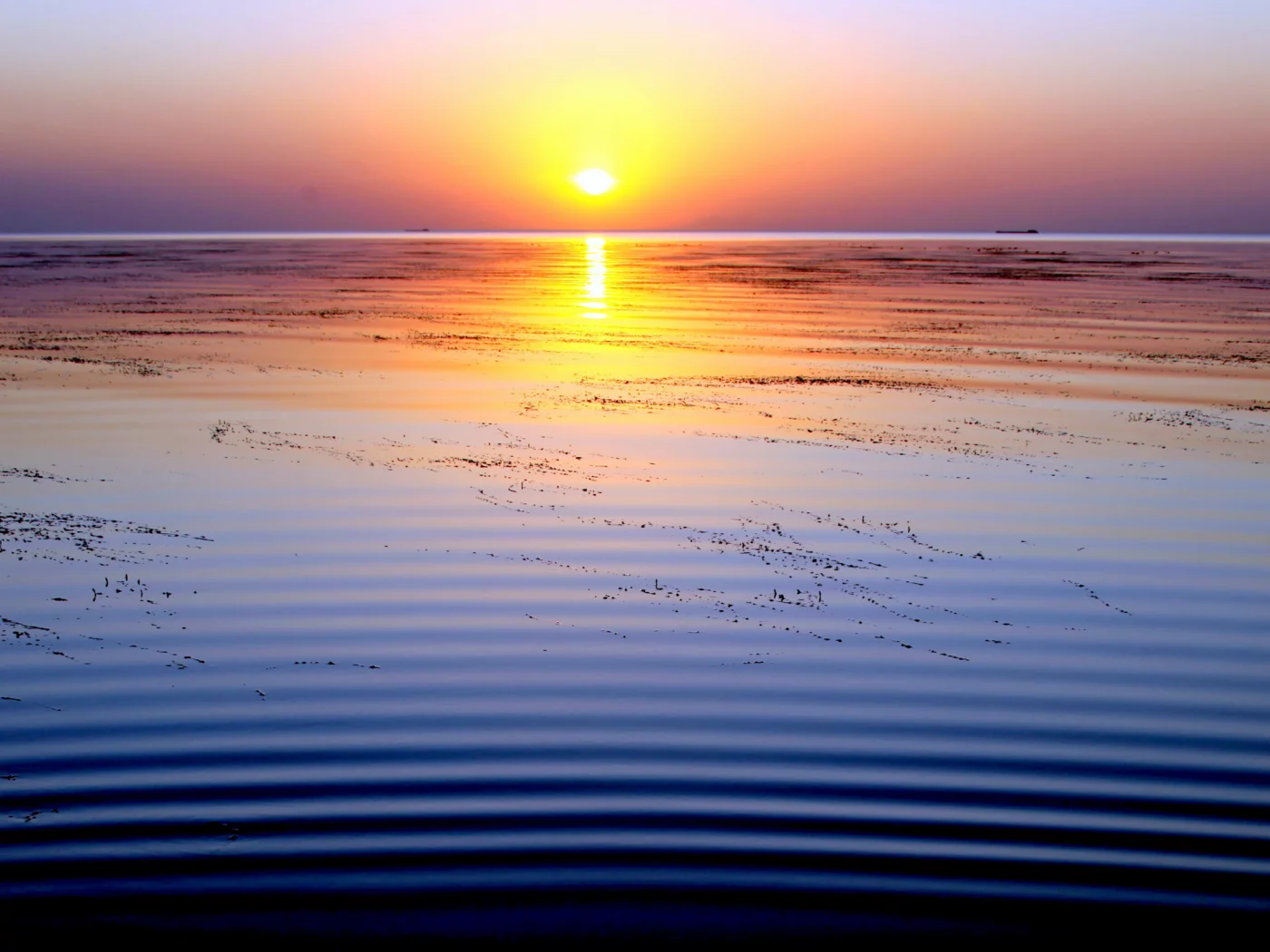 пейзаж, море, закат, небо, природа