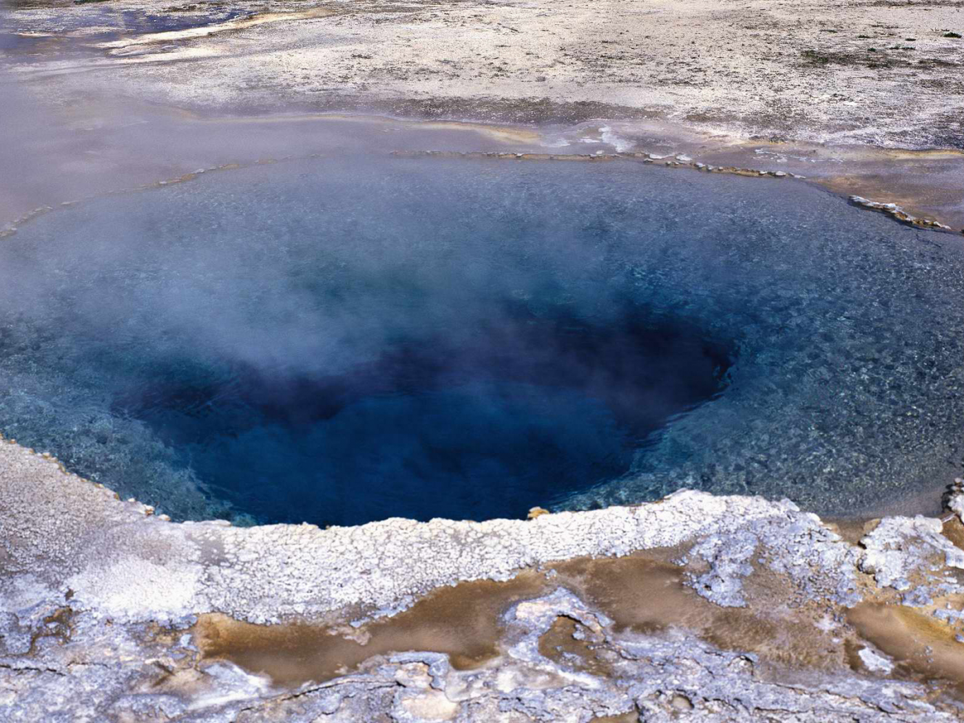 вода, озеро, пар