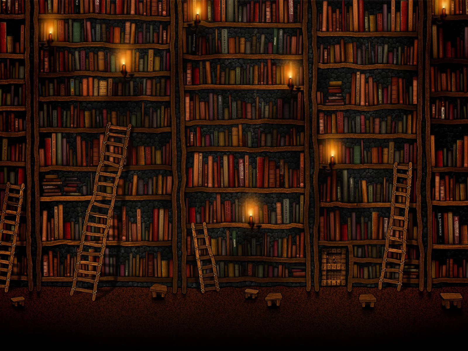 уют, лесенки, книжные полки, библиотека