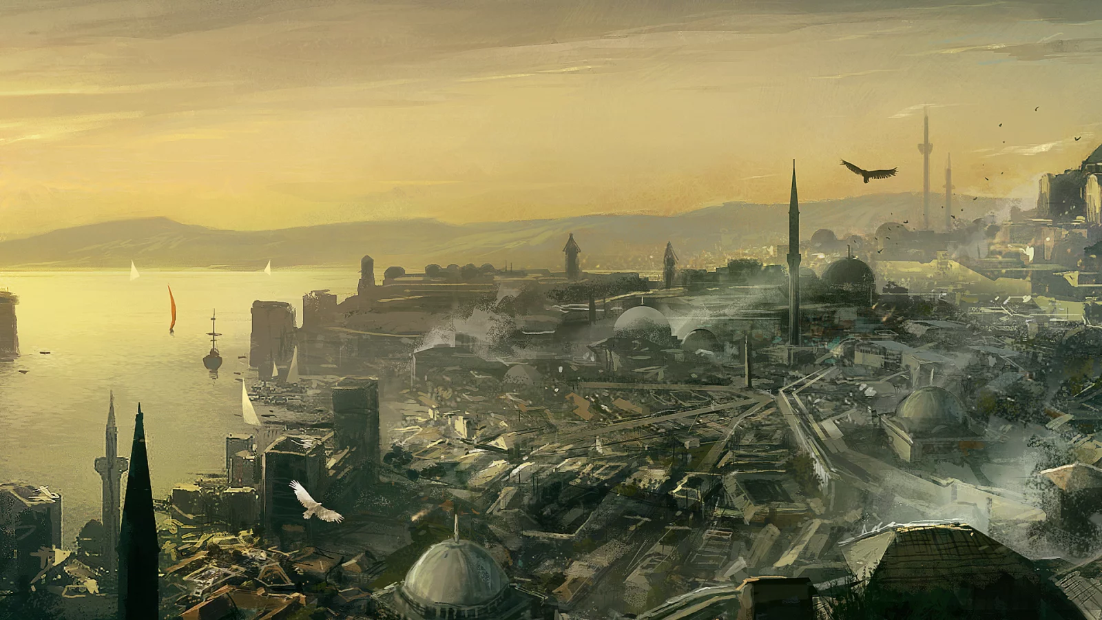 город, assassins, creed