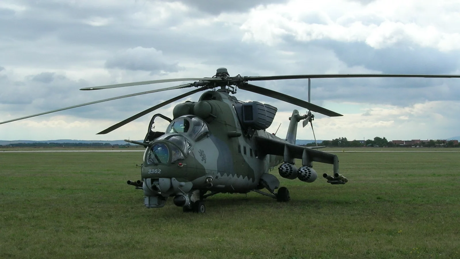 Ми-24, кабина, вертолёт