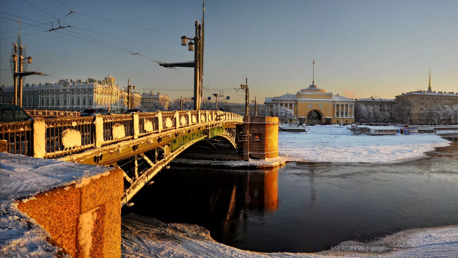 дворцовый мост, зимний дворец, санкт-петербург, адмиралтейство