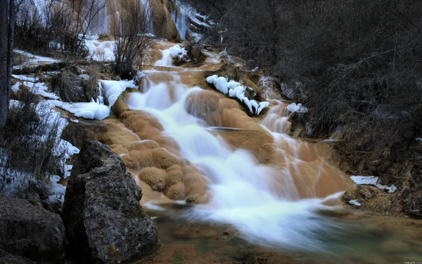камни, река, вода, природа