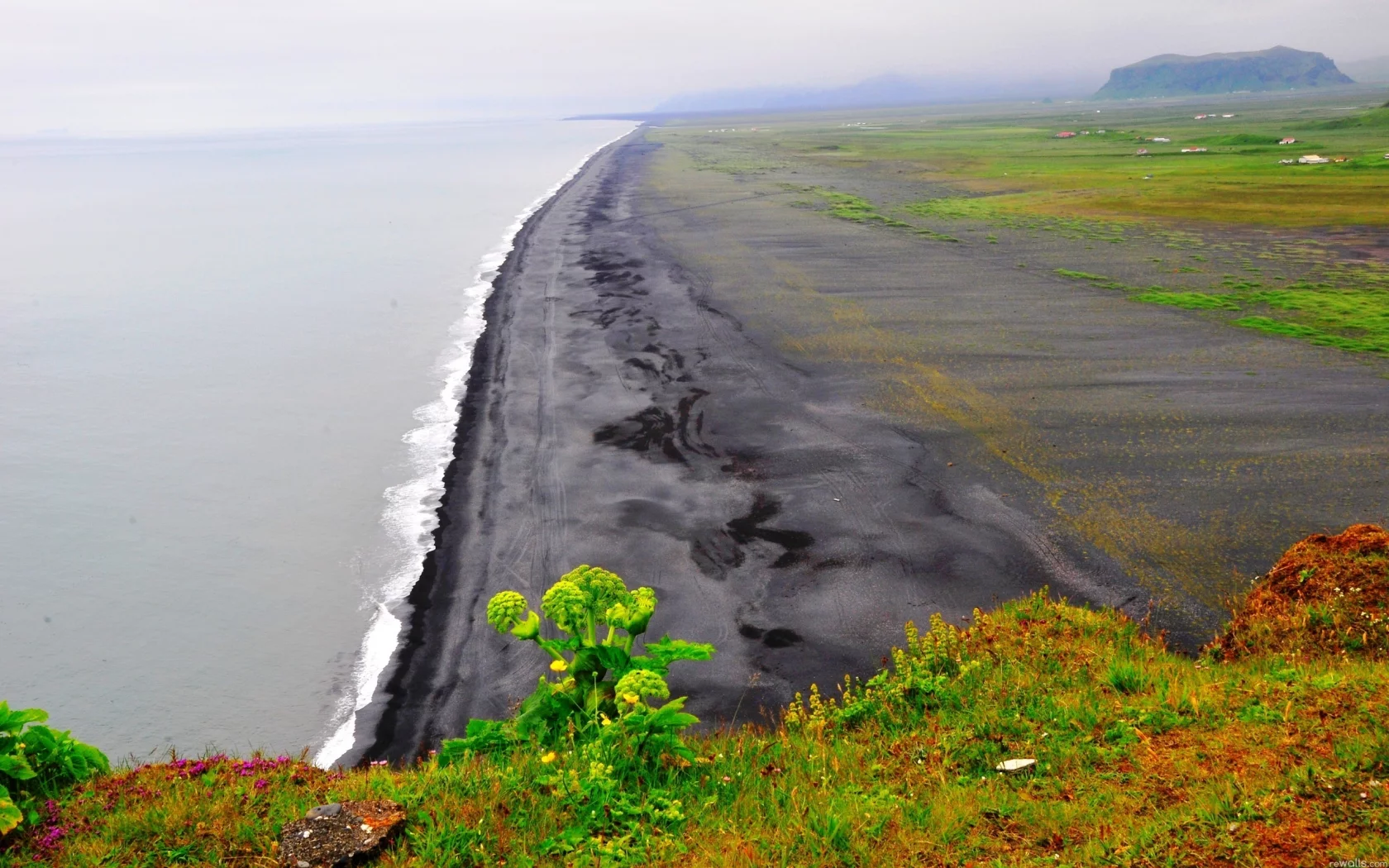 берег, пейзаж, море