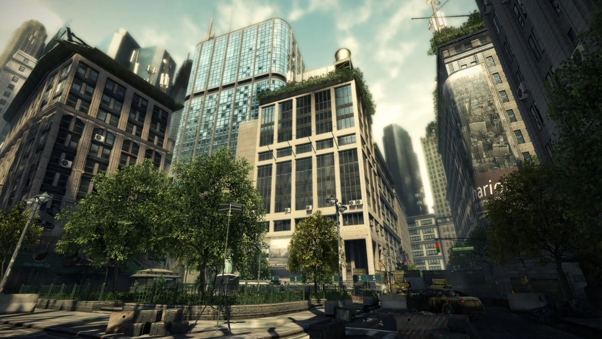 new, york, здания, 2, crysis
