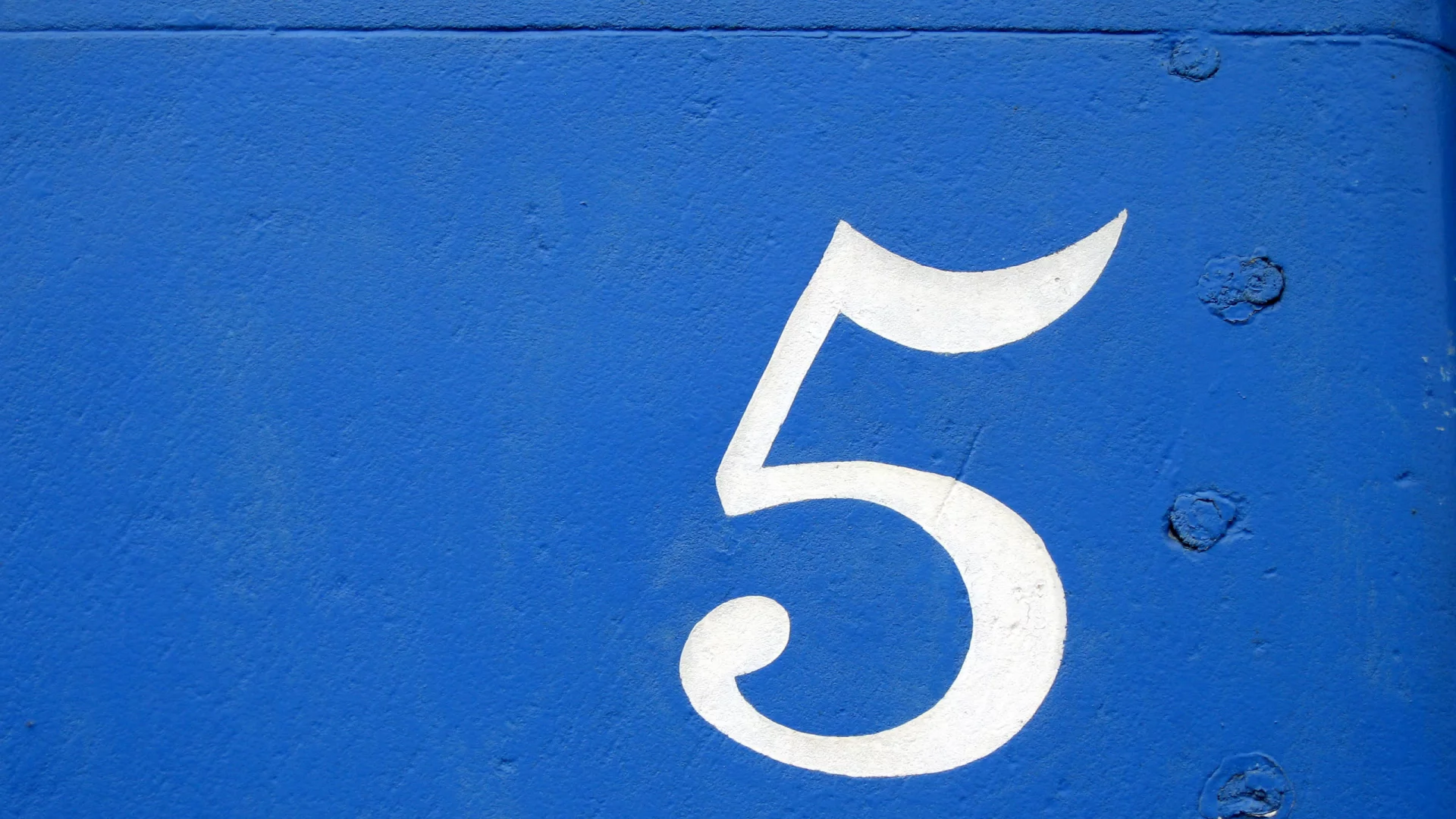 blue, синее, five, пять, цифра