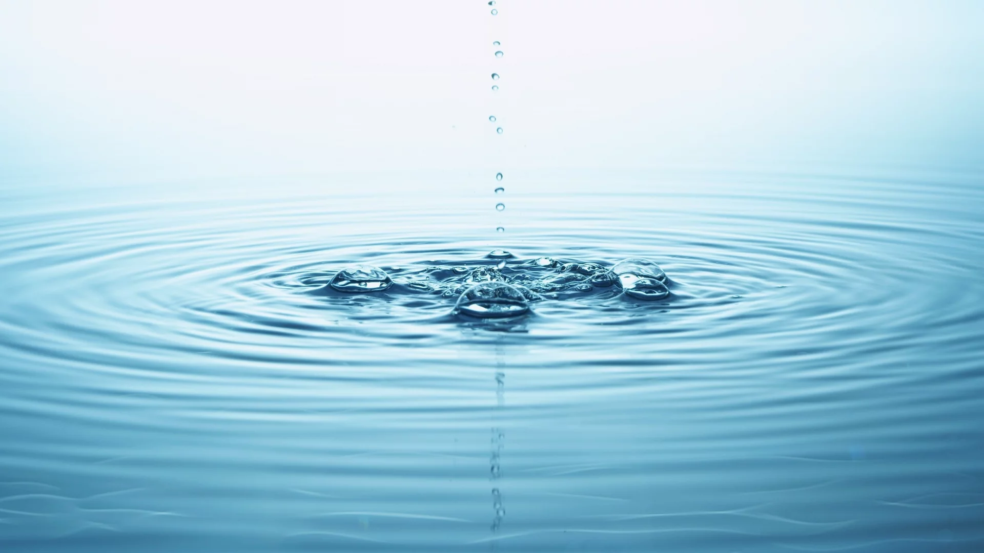 круги, капля, вода
