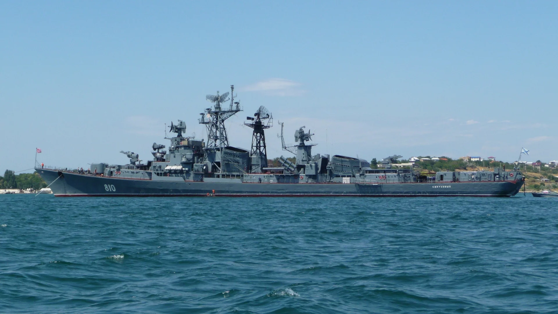 корабль, море, военный