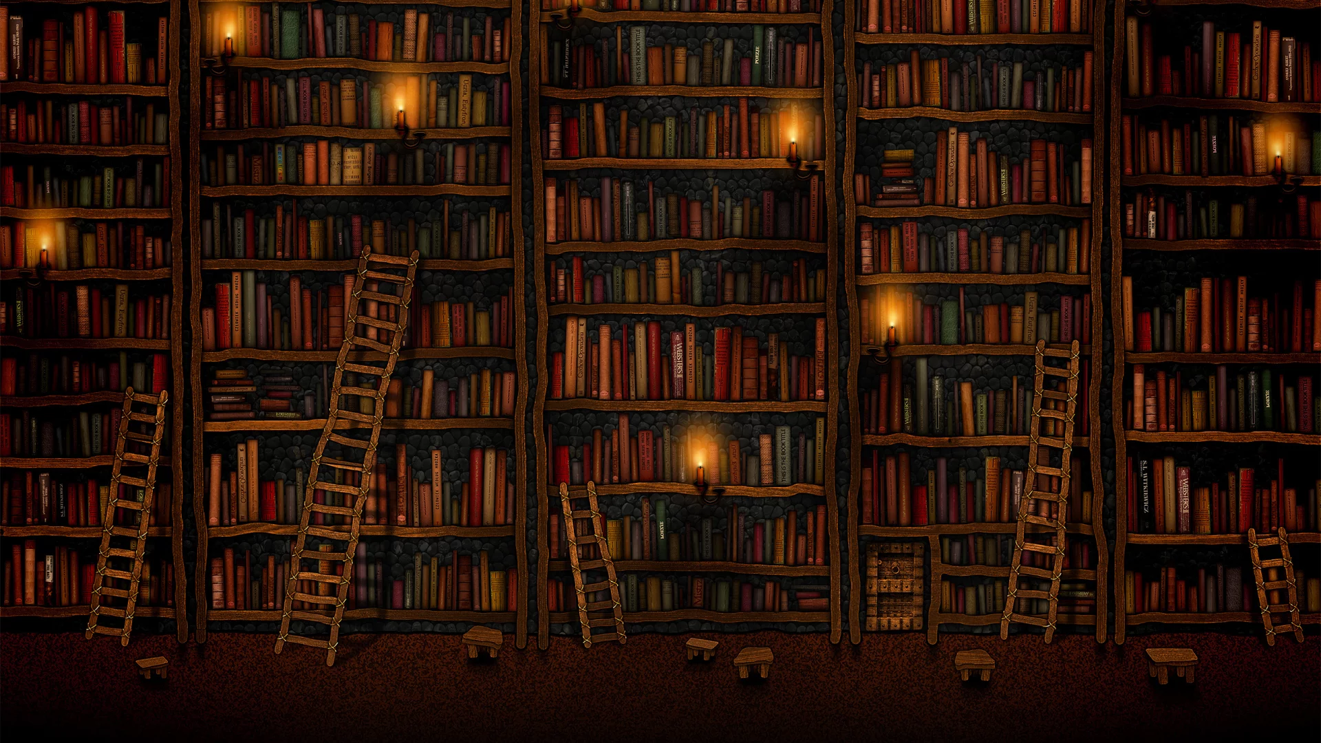 уют, лесенки, книжные полки, библиотека