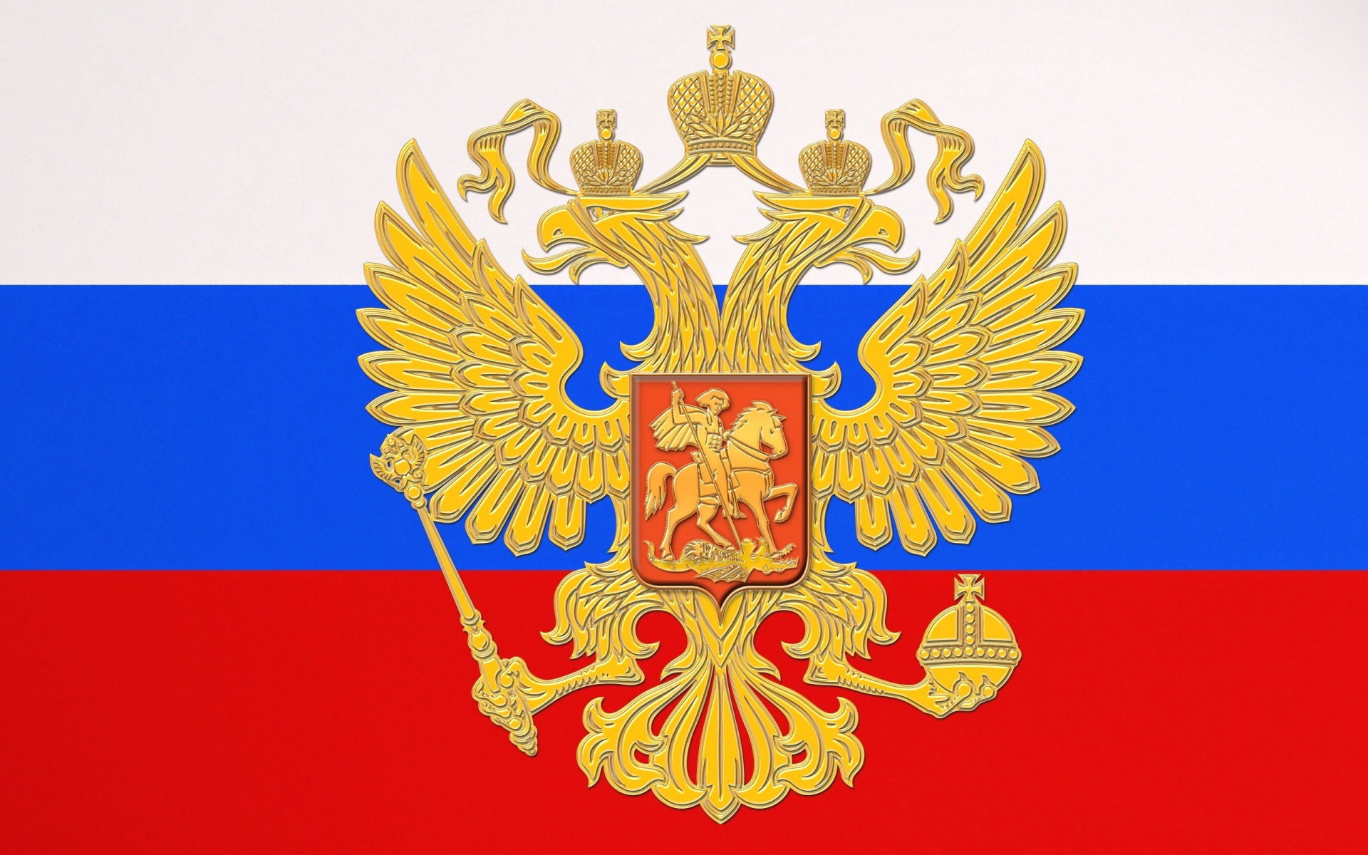 герб, россия, триколор, флаг