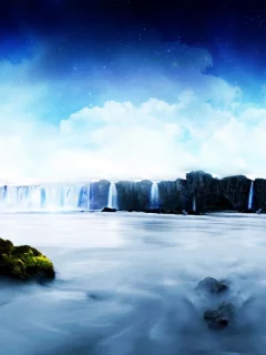 waterfall, world, beautiful