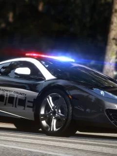 hot pursuit, police, mclaren, need for speed, nfs