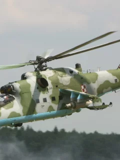 Ми24, полет, боевой