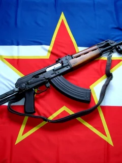 флаг, калашников, звезда