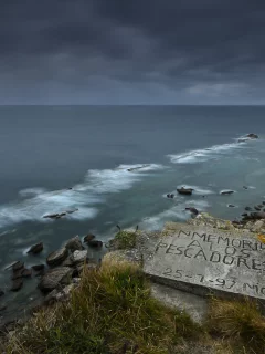 Скалы, вечер, море
