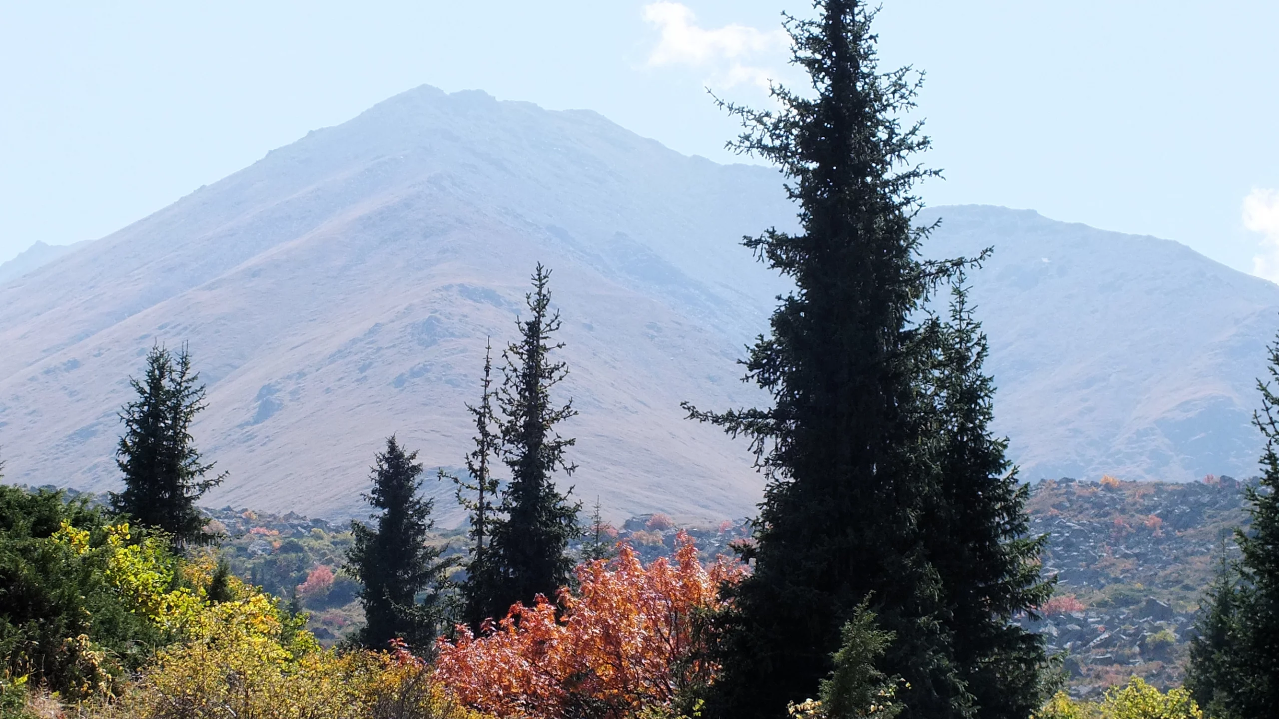 горы, осень, пейзаж