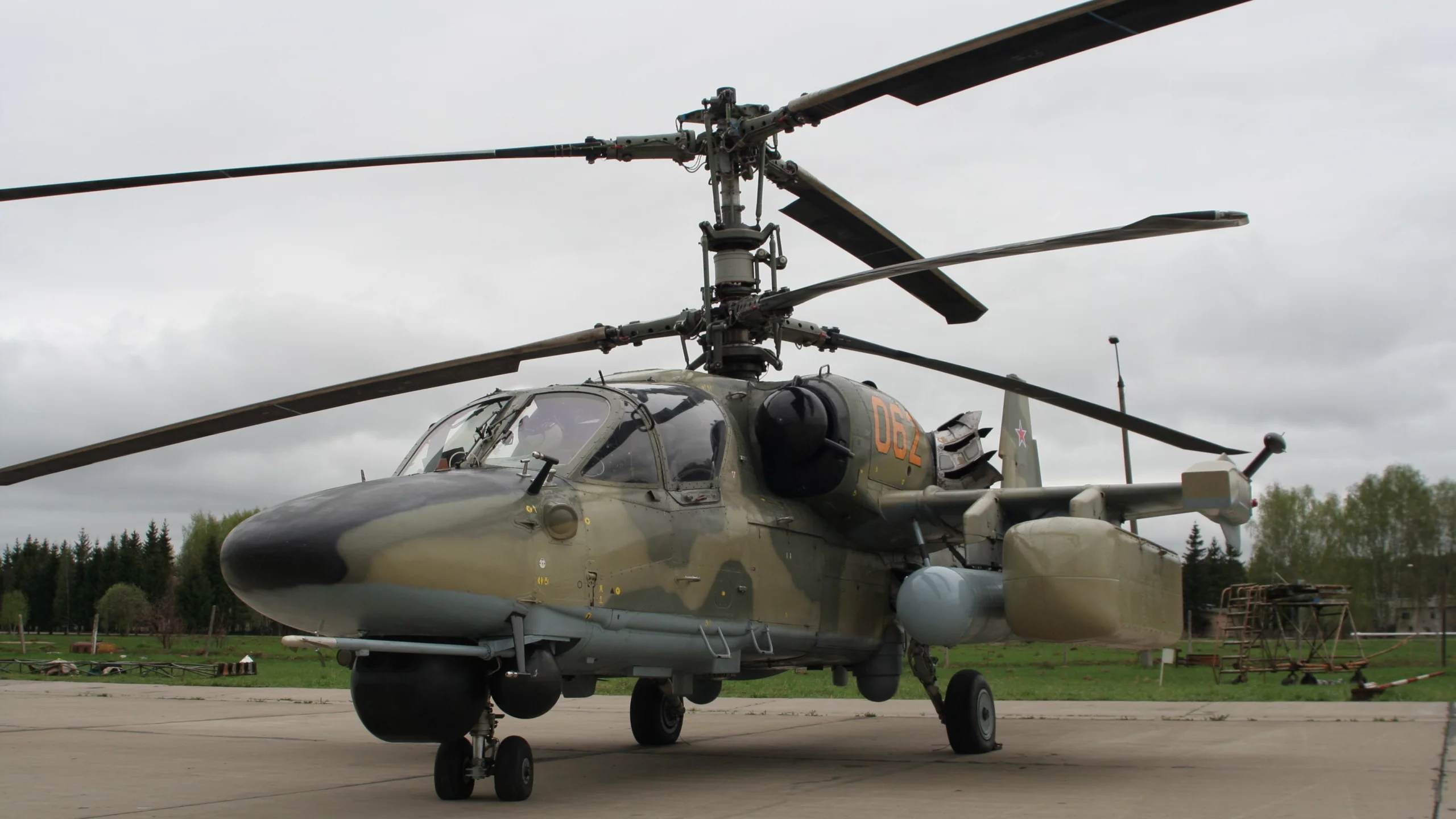 КА-52, аллигатор, лопасти, камов