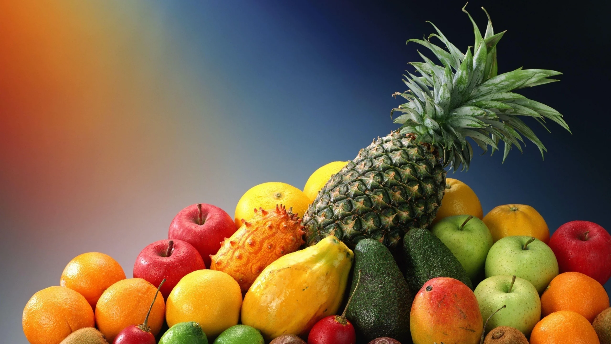 mix, fruit, colorful