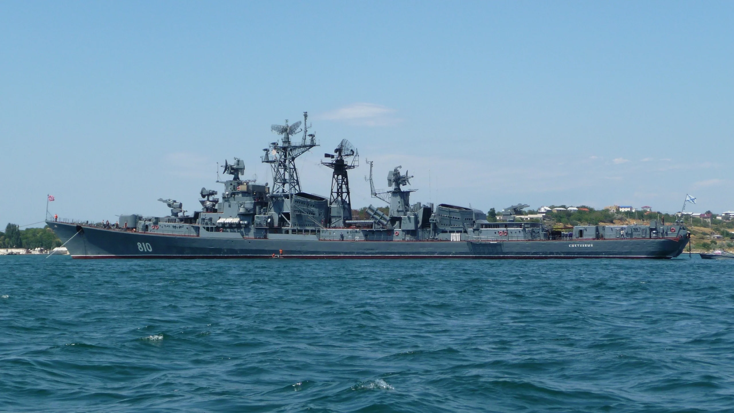 корабль, море, военный
