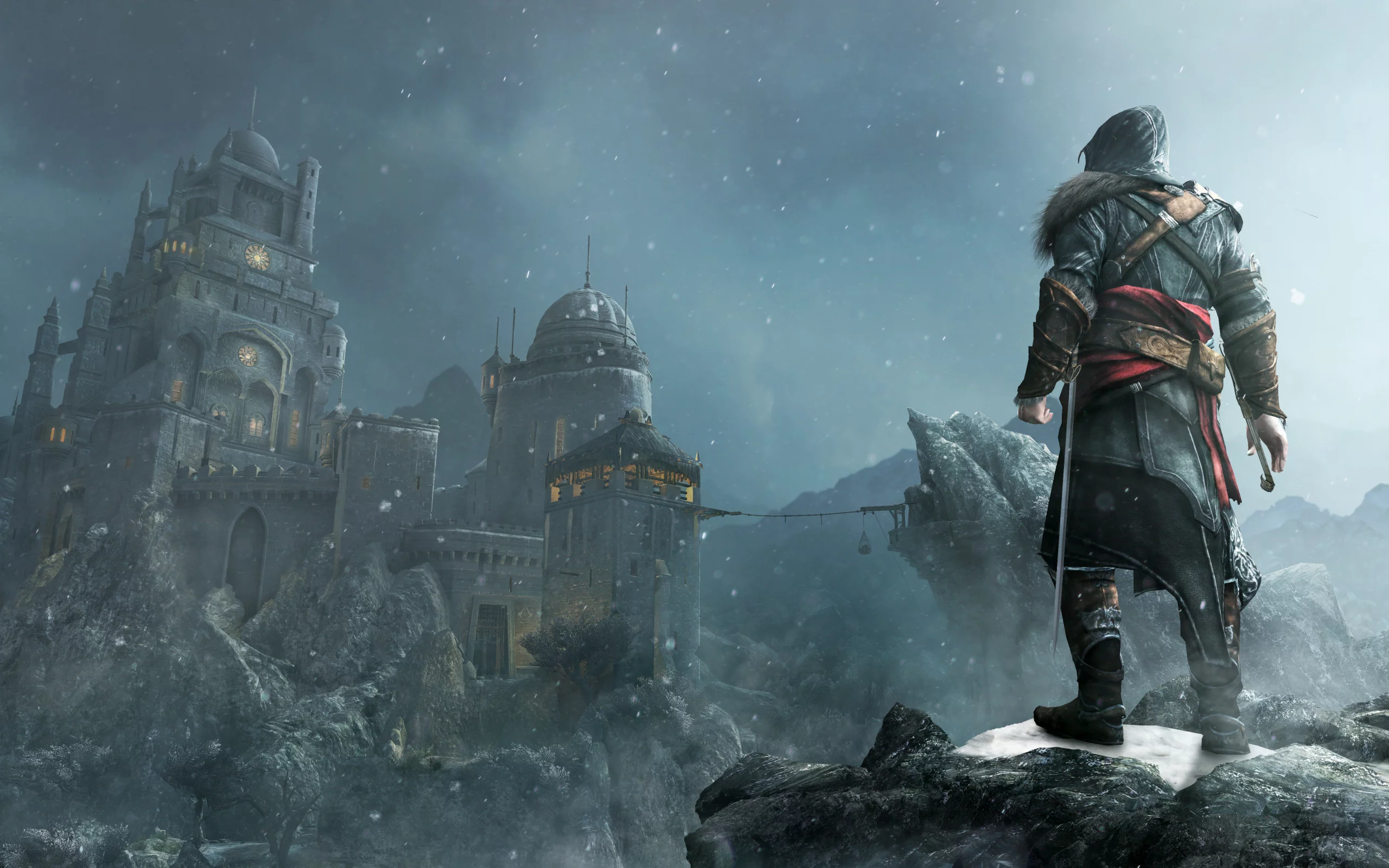 эцио, крепость, revelations, assassins creed