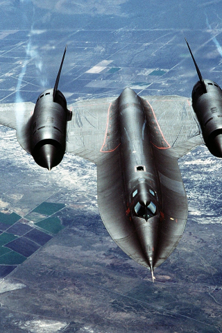 SR-71, полёт, облака, blackbird