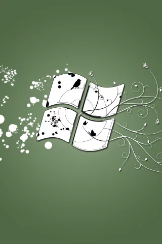 logo, windows