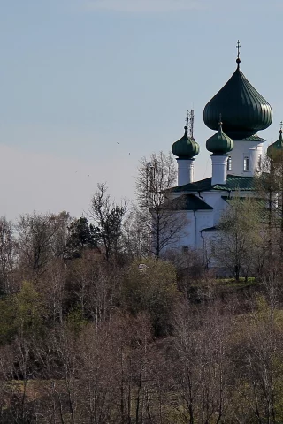 природа, небо, храм
